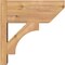 Ekena Millwork Westlake Slat Smooth Outlooker, Western Red Cedar, 7 1/2"W x 16"D x 16"H OUT08X16X16WTL06SWR - alternate 2